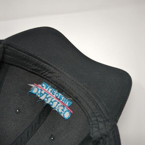 D'Arrigo California Snapback Hat Black OSFM Adjustable Embroidered Otto - Picture 7 of 9
